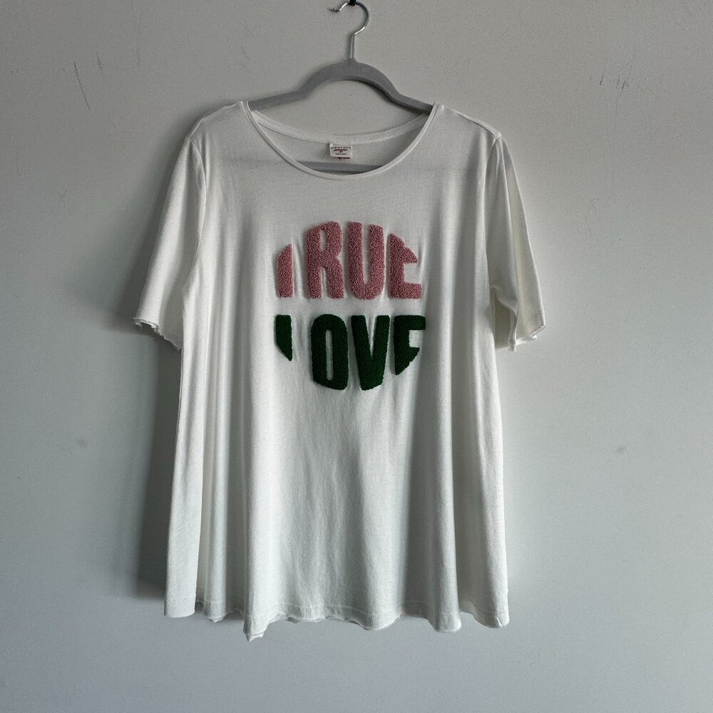 Castro women's embroidered t-shirt, size M